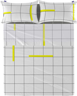 Bovenblad HappyFriday Blanc Firefly Multicolour 240 x 270 cm (Glimworm)