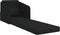 vidaXL - Vloersofa - Bed - 2-in-1 - Zwart - 65x80x83 - cm - Stof