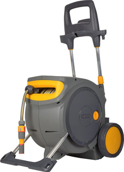 Hozelock Auto Reel Mobile - Automatisch oprolbare slangenwagen 35 m - Grijs
