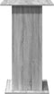 vidaXL - Bartafel - met - opbergruimte - 60x60x102 - cm - hout - grijs - sonoma - eiken