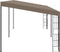 vidaXL - Wandprieel - 6x3 - m - stof - taupe