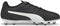 PUMA Monarch Ii Fg/Ag Jr Unisex Sportschoenen - Maat 36 - Voetbal - White Black