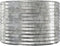 vidaXL - Plantenbak - 100x100x68 - cm - gepoedercoat - staal - zilverkleurig
