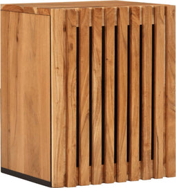 vidaXL - Badkamerwandkast - 38x34x48 - cm - massief - acaciahout