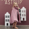 Byastrup Kindercape Tule Maat 98-110 Paars