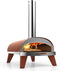 Pizza oven Piana Ziipa - Pellets / Houtskool - Coriedieten pizzasteen - kleur Terracotta