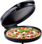 Pizza Oven Tristar PZ-2881 - Pizzamaker Elektrisch - Pizza Maker 1450 Watt - Voor alle soorten pizza's - Regelbare Thermostaat, Anti-aanbaklaag, Snel opgewarmd - 30 cm - Zwart