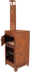 Pizza oven voor buiten (Inclusief pizza steen) 100% zeker een krokante pizza bodem met deze pizzaoven / terraskachel Esschert Design
