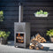 Pizza oven voor buiten Inclusief pizza steen Gegarandeerd een krokante pizza bodem met deze pizzaoven / terraskachel Esschert Design