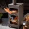 Pizza oven voor buiten Inclusief pizza steen Gegarandeerd een krokante pizza bodem met deze pizzaoven / terraskachel Esschert Design