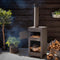 Pizza oven voor buiten Inclusief pizza steen Gegarandeerd een krokante pizza bodem met deze pizzaoven / terraskachel Esschert Design