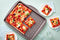 Pizzaplaat 37 x 29 cm - Pyrex | Asimetria
