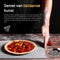 Pizzasteen BBQ oven - lava van vulkaan Etna - Barbecue accessoires - Pizzaplaat - Made in Italy - Broodbaksteen - 30x38x1.1 - VDN
