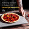 Pizzasteen BBQ oven - lava van vulkaan Etna - Barbecue accessoires - Pizzaplaat - Made in Italy - Broodbaksteen - 30x38x1.1 - VDN