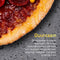 Pizzasteen BBQ oven - lava van vulkaan Etna - Barbecue accessoires - Pizzaplaat - Made in Italy - Broodbaksteen - 30x38x1.1 - VDN
