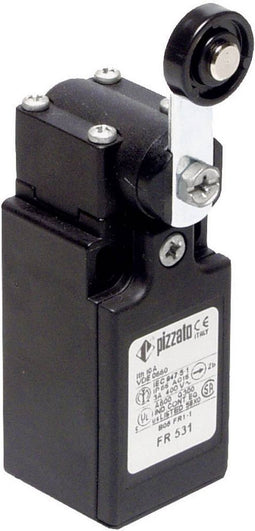 Pizzato Elettrica FR 531-M2 FR 531-M2 Eindschakelaar 250 V/AC 6 A Zwenkbare rolhendel Moment IP67 1 stuk(s)