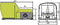 Pizzato Elettrica PX 10111-M2 Voetschakelaar 250 V/AC 6 A 1 pedaal Met beschermkap 1x NO, 1x NC IP65 1 stuk(s)