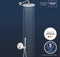 GROHE Precision SmartControl - Inbouw douchesysteem - Hoofddouche 26 cm en handdouche - Chroom