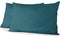 HOME LINGE PASSION - HP72087 - Set van 2 kussenslopen 50 x 70 cm - Eendenblauw (2 stuks)