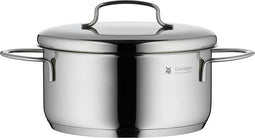 WMF Mini - Kookpan Laag - Ø16 cm - RVS - Vaatwasser veilig - Geschikt voor alle warmtebronnen