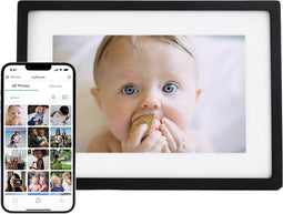 Skylight® Frame - Digitale Fotolijst 10" - Wifi en Touchscreen - Zwart