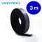 Vention Kabelbinders - Velcro Klittenband Hersluitbaar - 3 meter - zwart