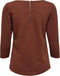 JDYSAGA 34 ZIP TOP JRS NOOS - Top met driekwart mouwen - Rits achterzijde - Normale pasvorm