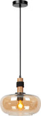 Lucide ILONA - Hanglamp - Ø 30 cm - Dimbaar - Amber
