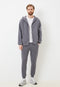 Holo Generation Heren Joggingbroek - Comfort Fit - Grijs - Maat S