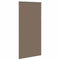 vidaXL - Rolgordijn - verduisterend - koffie - 105x210 - cm - stofbreedte - 100,7 - cm