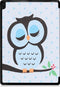 3-Vouw sleepcover hoes - Geschikt voor Lenovo Tab E10 - Lazy Owl