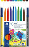 Set Viltstiften Staedtler Noris 326 Multicolour 10 Stuks