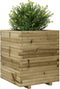 vidaXL - Plantenbak - 60x60x72 - cm - geïmpregneerd - grenenhout