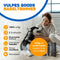 Vulpes Goods® Pets - Elektrische Nagelvijl - 2 Snelheden - Smart LED - Diamant Vijlkop - Zwart