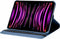 imoshion Tablet Hoes Geschikt voor iPad Pro 12.9 (2022) / iPad Pro 12.9 (2021) - imoshion 360° Draaibare Bookcase - Donkerblauw /Donkerblauw