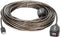 Manhattan 40m USB-kabel - USB 2.0 A-stekker - 480 Mbps - Zwart
