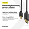 Garpex® Mini DisplayPort naar DisplayPort Kabel - 4K 60Hz - 1.8 meter - Zwart