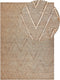 DADAY - Jute vloerkleed - Beige - 160 x 230 cm - Jute