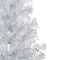 vidaXL - Kunstkerstboom - met - standaard - 180 - cm - PET - zilverkleurig