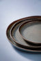 Palmer Bord David Mucky 28 cm Bruin Stoneware 2 stuks