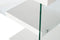 Bureau DKD Home Decor Wit Transparant Kristal Hout MDF 120 x 50 x 76 cm