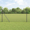 vidaXL - Gelast - Draadhek - Grijs - 1x100 - m - Staal
