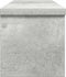 vidaXL - Keukenrekken - stapelbaar - 2 - st - 50x15x16 - cm - betongrijs
