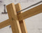 GOOD&MOJO Vloerlamp Montblanc - Bamboe/Naturel - 175x47x207cm - Scandinavisch,Bohemian - Staande lampen voor Woonkamer - Slaapkamer