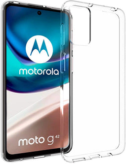 Accezz Motorola Moto G42 - Clear Backcover - Schokabsorberend - Transparant