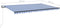 vidaXL - Luifel - automatisch - met - LED - en - windsensor - 500x300 - cm - blauw - wit