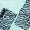 iMoshion Hoesje Geschikt voor Samsung Galaxy S23 FE Hoesje Met Pasjeshouder - iMoshion Design Bookcase smartphone - Meerkleurig / Black Blue Stripes