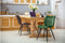 Feel Home - Eetkamerstoel - Monza - Donkergroen