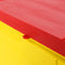 vidaXL - Tuinbox - 90 - L - PP - rattan - kleurrijk