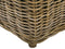 Beliani MAROS - Tuinstoel set van 2 - Beige - Rotan